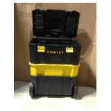 Stanley Essential 19 in. 3-in-1 Detachable Mobile Work Box in Working conditions