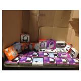 Assorted Philips and Magnabox Foldable Headphones new and like New conditions