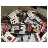 Gaylord Full of Door Hardware , assorted styles and conditions, some in like new condition some missing pcs review pictures! customer returns!