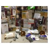 ASSORTED HAMPTON BAY/ HOME DECOR COLLECTION LIGHTS/CEILING LIGHT FANS! CUSTOMER RETURNS SEE PICS!