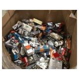 Gaylord Full of Door Hardware , assorted styles and conditions, some in like new condition some missing pcs review pictures! customer returns!