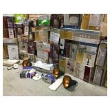 ASSORTED HAMPTON BAY/ HOME DECOR COLLECTION LIGHTS/CEILING LIGHT FANS! CUSTOMER RETURNS SEE PICS!
