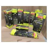 ASSORTED RYOBI GARAGE/ OUTDOOR TOOLS! CUSTOMER RETURNS SEE PICS!
