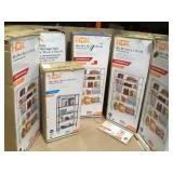 HDX SHELVING WITH DIFFERENT SIZES! CUSTOMER RETURNS SEE PICS!