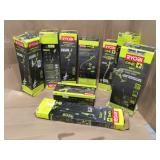 ASSORTED RYOBI GARAGE/ OUTDOOR TOOLS! CUSTOMER RETURNS SEE PICS!