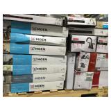 MIXED PALLET WITH ASSORTED MOEN/ PFISTER/ AND DELTA FAUCETS FOR PARTS! CUSTOMER RETURNS SEE PICS!
