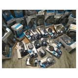 PALLET WITH MOEN SHOWERHEADS DIFFERENT STYLES/MODELS! CUSTOMER RETURNS SEE PICS!