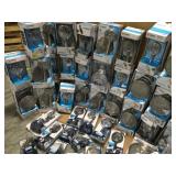 PALLET WITH MOEN SHOWERHEADS DIFFERENT STYLES/MODELS! CUSTOMER RETURNS SEE PICS!