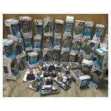 PALLET WITH MOEN SHOWERHEADS DIFFERENT STYLES/MODELS! CUSTOMER RETURNS SEE PICS!