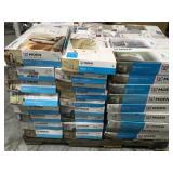 PALLET WITH MOEN FAUCETS FOR PARTS! CUSTOMER RETURNS SEE PICS!