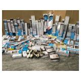 MIXED PALLET WITH ASSORTED MOEN TOWEL/TOILET HOLDERS! CUSTOMER RETURNS SEE PICS!