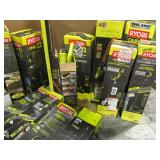 RYOBI ASSORTED TOOLS! CUSTOMER RETURNS SEE PICS!