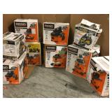 ASSORTED RIGID PALLET WITH VACUUMS DIFFERENT SIZES! CUSTOMER RETURNS SEE PICS!