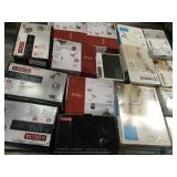 PALLET WITH ASSORTED MOEN/ PFISTER & DELTA COMPLETE FAUCET SETS! CUSTOMER RETURNS SEE PICS!