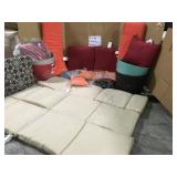 ASSORTED CUSHIONS DIFFERENT COLORS/STYLES! CUSTOMER RETURNS SEE PICS!