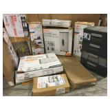 HDX SHELVING AND CABINETS DIFFERENT SIZES! CUSTOMER RETURNS SEE PICS!