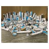 PALLET WITH MOEN TOWEL/TOILET HOLDERS DIFFERENT TYPES/DESIGNS! CUSTOMER RETURNS SEE PICS!