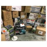 HAMPTON BAY/ NUTONE CEILING FAN LIGHTS/ BATHROOM FANS! CUSTOMER RETURNS SEE PICS!