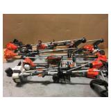 ECHO GAS/ BATTERY POWERED OUTDOOR LAWN TOOLS! CUSTOMER RETURNS SEE PICS!