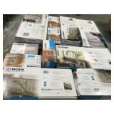 PALLET WITH MOEN FAUCETS FOR PARTS! SEE PICS!