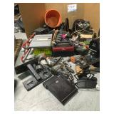 MIXED WITH ASSORTED USED TOOLS AND PLANTERS WITH OTHER MISC TOOLS/STUFF! CUSTOMER RETURNS SEE PICS!