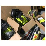 RYOBI OUTDOOR ASSORTED TOOLS! CUSTOMER RETURN SEE PICS!