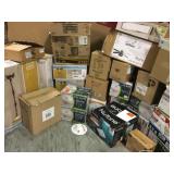 HAMPTON BAY/ NUTONE CEILING FAN LIGHTS/ BATHROOM FANS! CUSTOMER RETURNS SEE PICS!