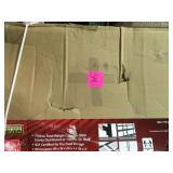 HUSKY Black 5-Tier Heavy Duty Welded Steel Garage Storage Shelving Unit (90 in. W x 90 in. H x 24 in. D) CUSTOMER RETURNS SEE PICS