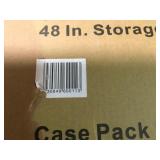 HUSKY 48 in. W x 72 in. H x 18 in. D Steel Garage Floor Cabinet LIKE NEW! CUSTOMER RETURN SEE PICS!