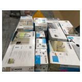 PALLET WITH MOEN FAUCETS FOR PARTS! SEE PICS!