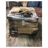 PALLET WITH VIGO  FAUCET ORIGINAL ONLINE AND STORE RETURNS SEE PICS!