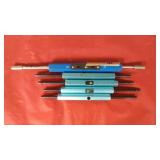 One 22 - 24 AWG WSU and Four 30 AWG Wire Wrapping Tools
