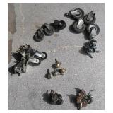 Casters of Various Sizes - Most Sets of 4 from 2" Diameter Wheels to 4"
