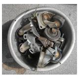 Casters of Various Sizes - Most Sets of 4 from 2" Diameter Wheels to 4"