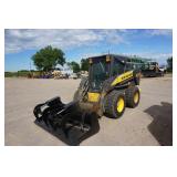 2011 New Holland Model L185 Skid Loader Skid Steer