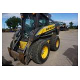 2011 New Holland Model L185 Skid Loader Skid Steer