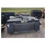 2018 Edge 72" Universal Mount Bobcat Skid Loader Skid Steer Sweeper Attachment