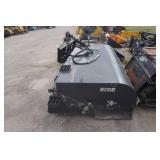 2018 Edge 72" Universal Mount Bobcat Skid Loader Skid Steer Sweeper Attachment