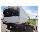 1998 GMC C7500 Boom Truck With Hydraulic Dump Chipper Box