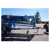 2012 Genie TZ-50 Tow Behind Boom Lift With Hydro Drive