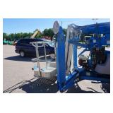 2012 Genie TZ-50 Tow Behind Boom Lift With Hydro Drive