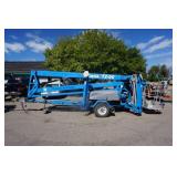 2012 Genie TZ-50 Tow Behind Boom Lift With Hydro Drive