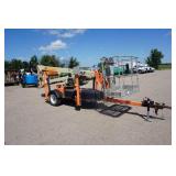 2005 JLG Model T350 Tow Behind Articulating Boom Lift