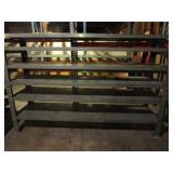 F.O.K. SOLID STEEL SHELVING UNIT