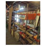 STEEL, ONE PIECE SHELVING UNIT - VERY LONG
