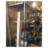 STEEL, ONE PIECE SHELVING UNIT - VERY LONG