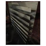 STEEL BAR STOCK STORAGE RACK