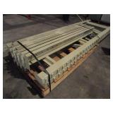 PALTIER PALLET RACKING BANDED ON A PALLET