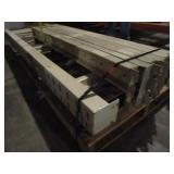 PALTIER PALLET RACKING BANDED ON A PALLET