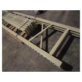 PALTIER PALLET RACKING BANDED ON A PALLET